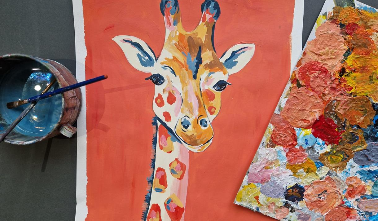 Giraffe Painting Class