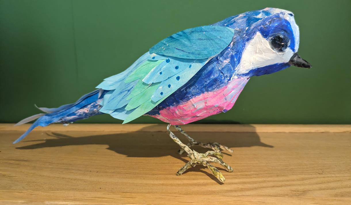 Photo of a paper bird