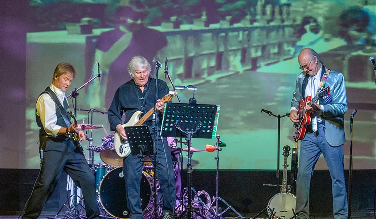 Photo of The Searchers & Hollies Experience performing on stage