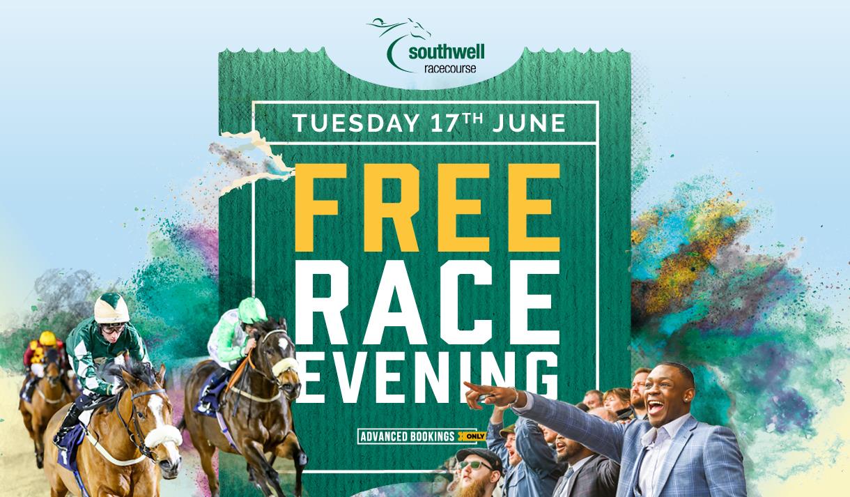 Free Race Evening at Southwell Racecourse 2025
