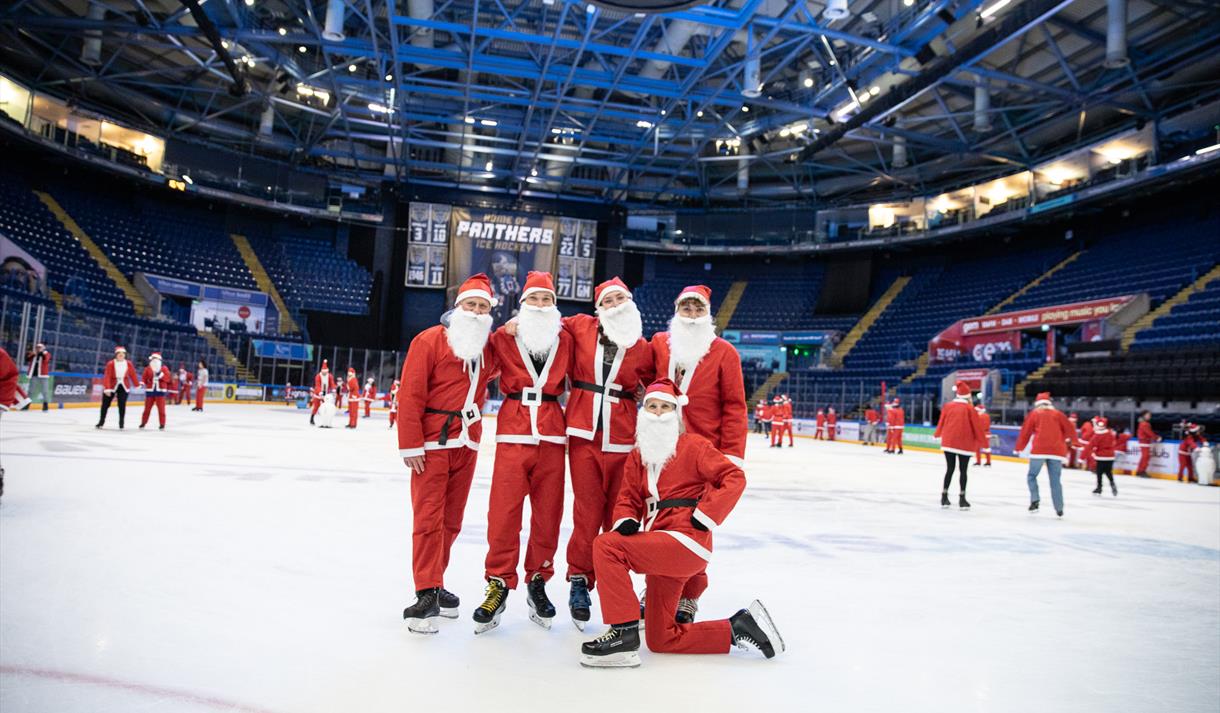 Photo of the santa skate from 2023