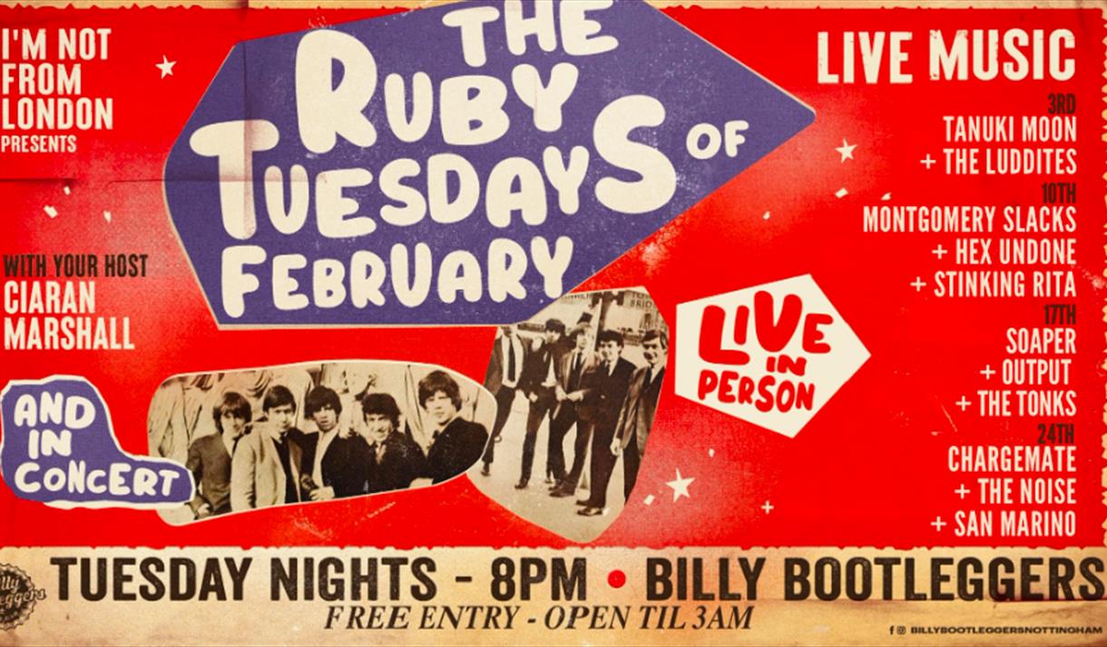 Ruby Tuesday at Billy Bootleggers
