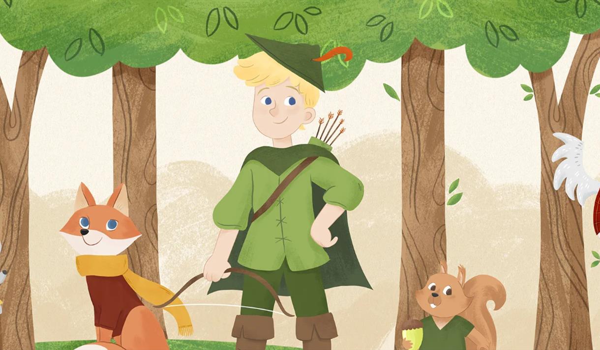 Robin Hood & His Animal Friends part of the Nottingham Puppet Festival