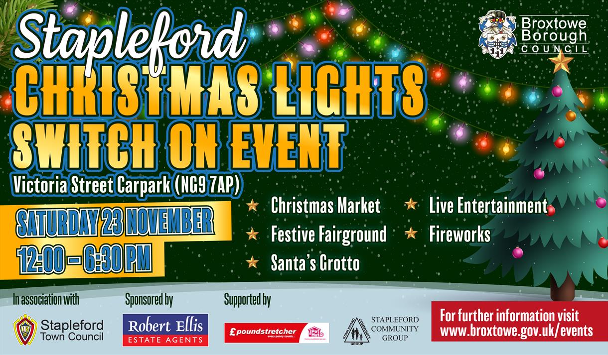Stapleford Christmas Lights Switch On 2024