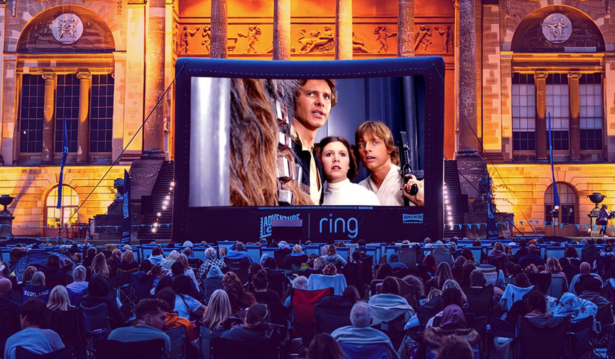 Outdoor Cinema at Newstead Abbey