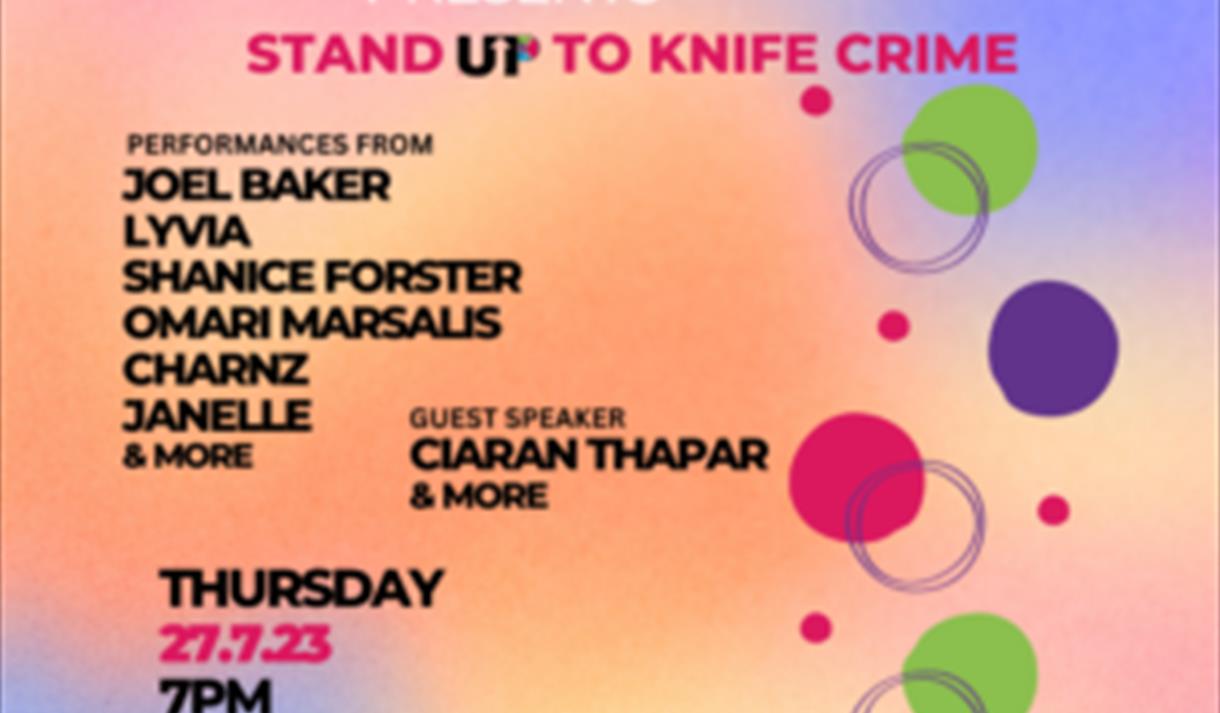 Stone Soup Academy Presents... Stand Up To Knife Crime
