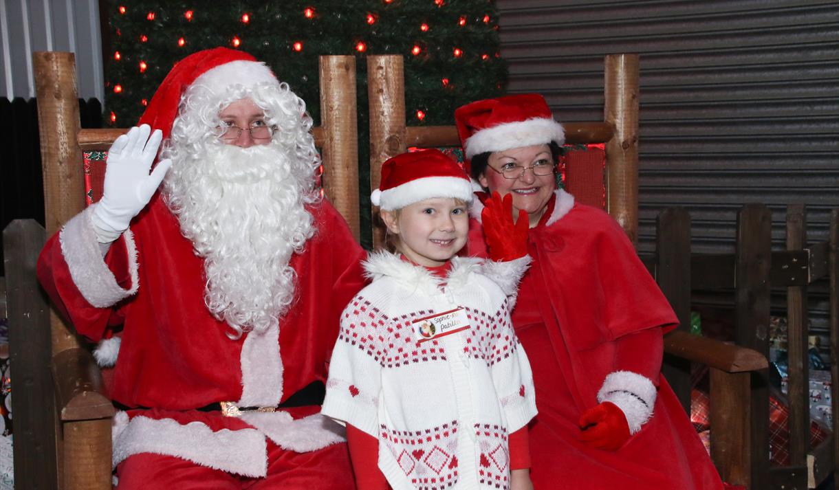 Party in the Park with Santa at Twinlakes Family Theme Park Visit