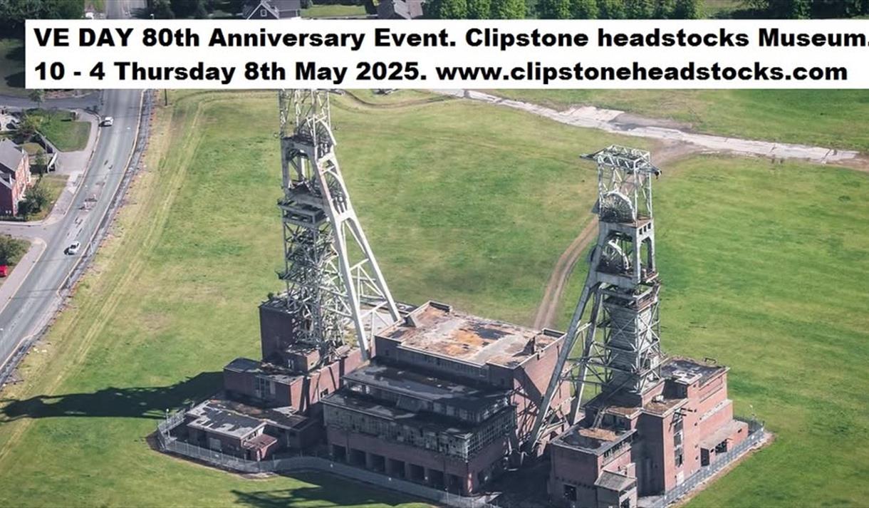 VE Day at Clipstone Headstocks