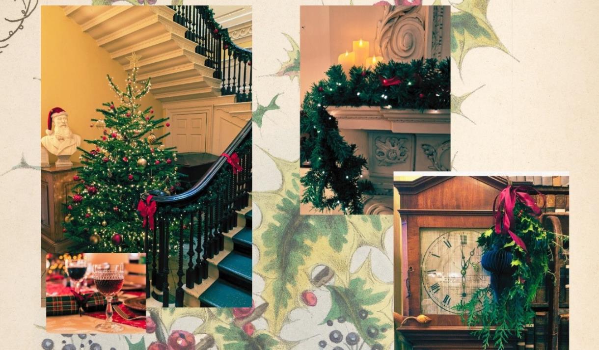 The Library at Christmas
