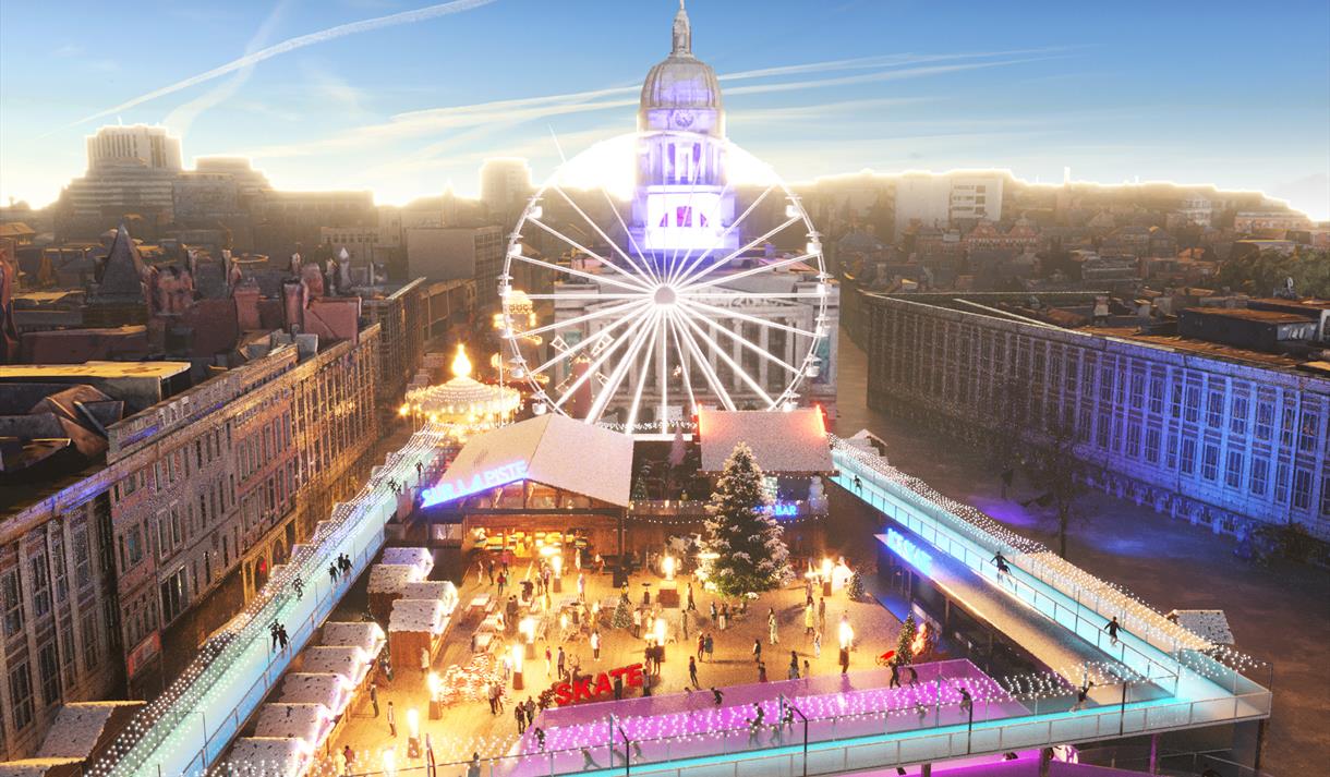 Christmas in Nottingham - Winter Wonderland 2022 - Visit Nottinghamshire