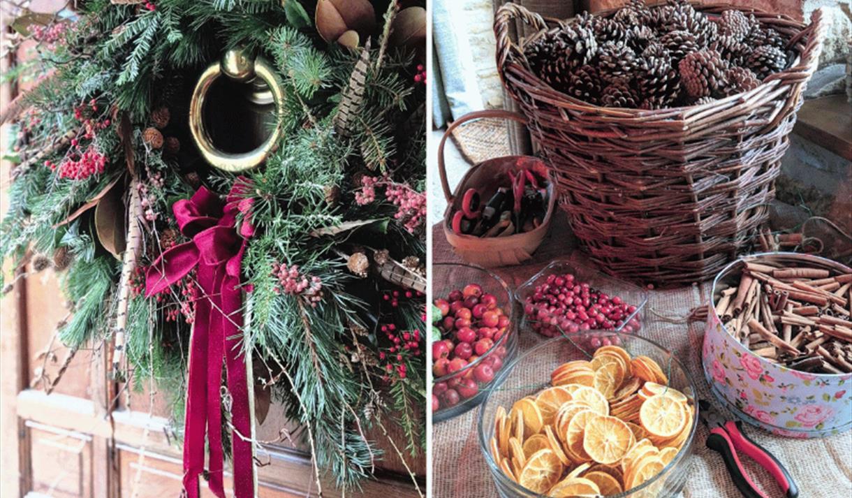 Luxury Christmas Wreath Masterclass with The Botanical Flower Studio
