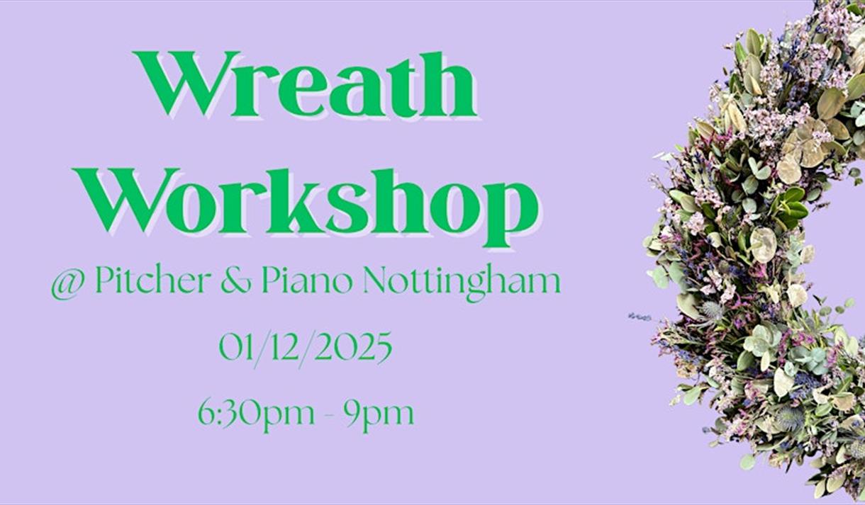 Christmas Wreath Making Workshop with Lavender Buds 2025
