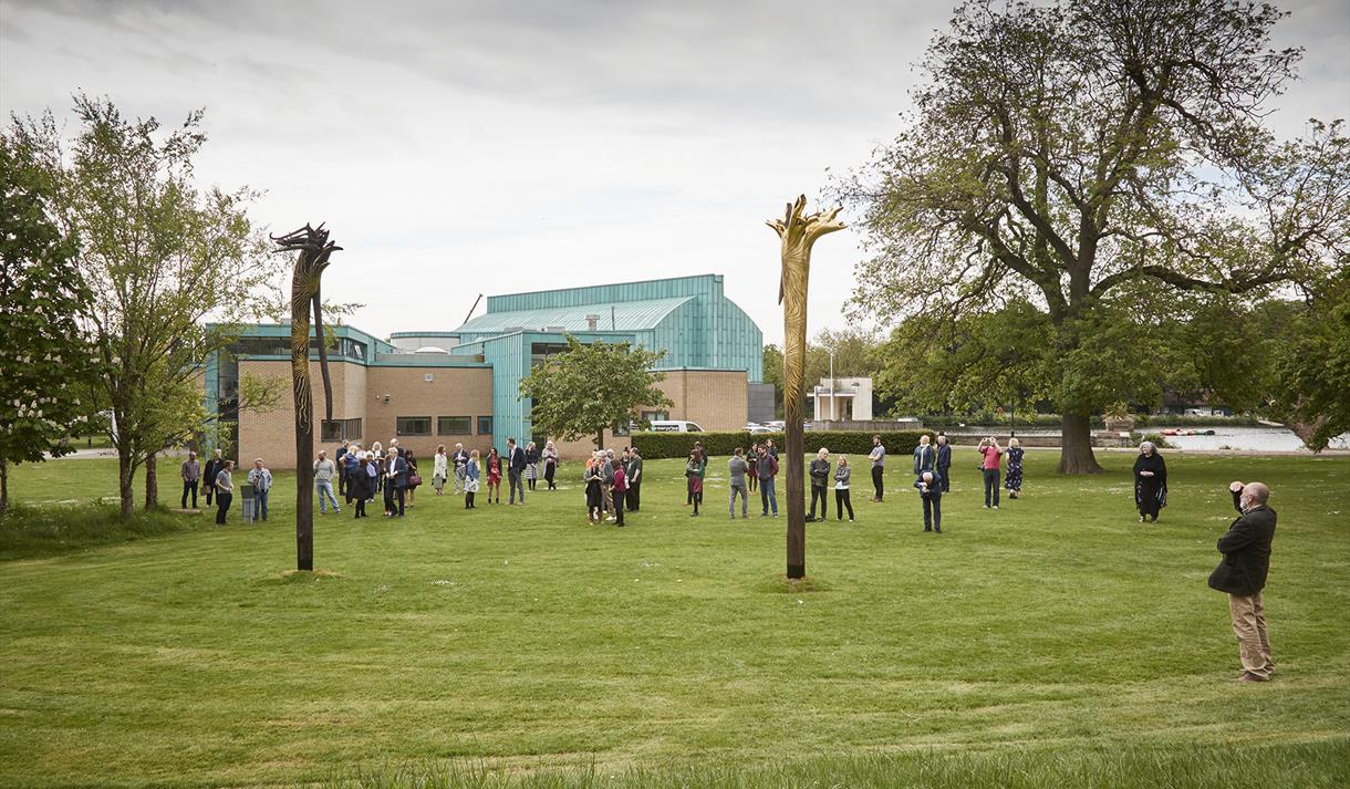 Eurydice Prevails sculpture at Nottingham Lakeside Arts