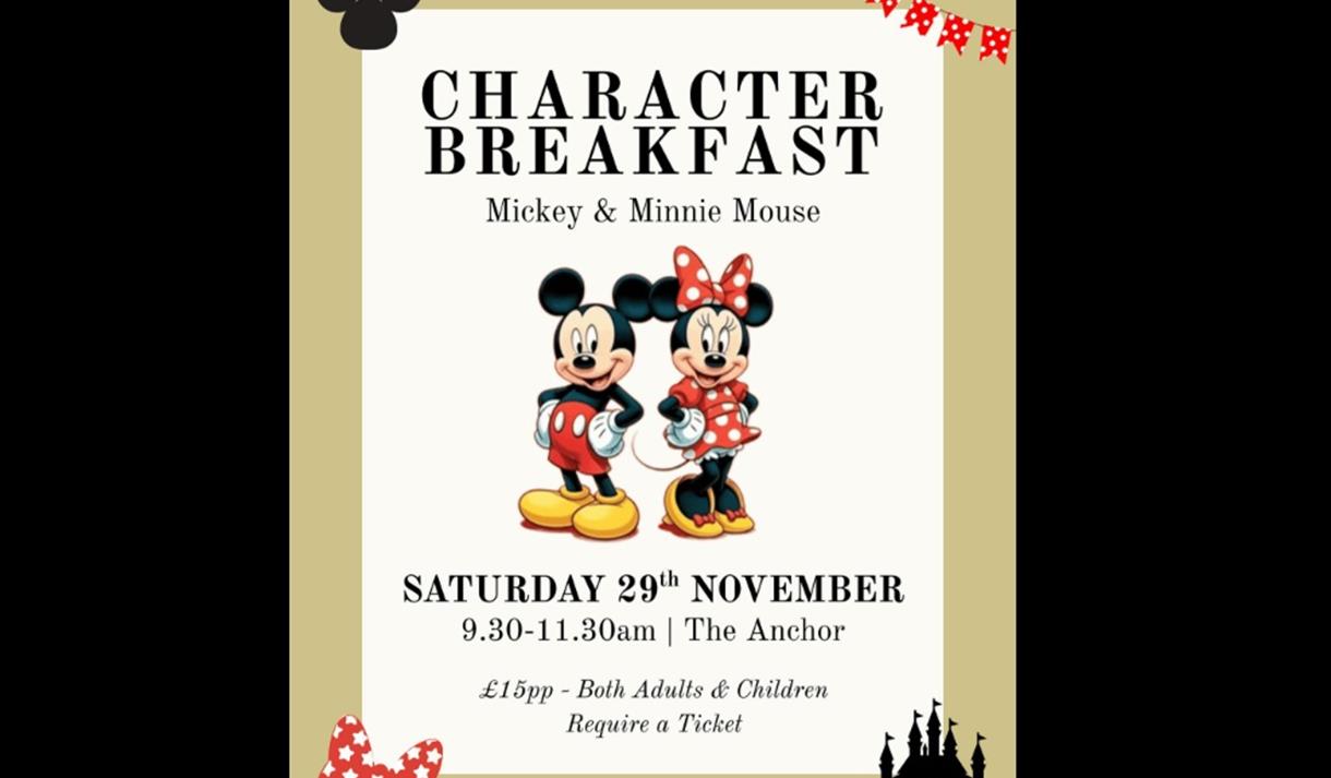 Character Breakfast with Mickie & Minnie