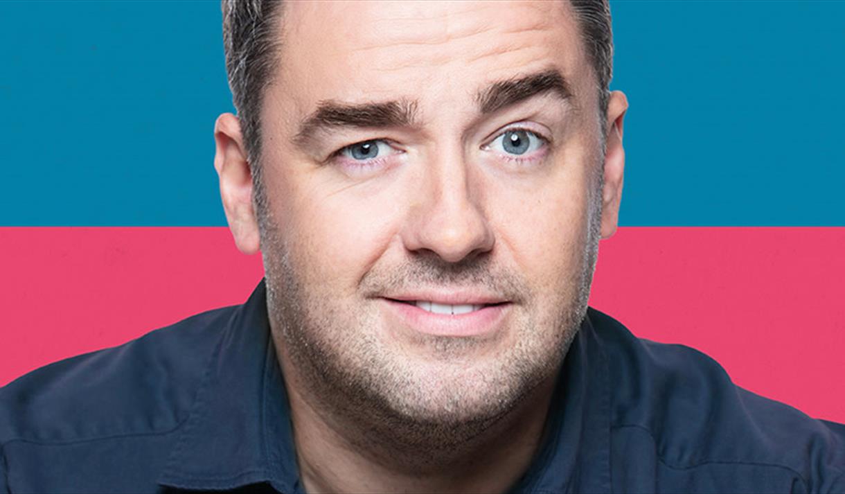 Close-up photo of Jason Manford