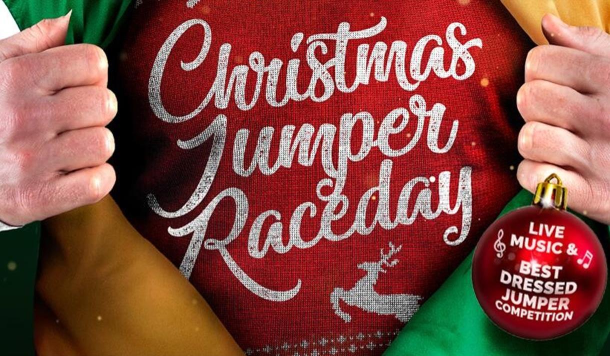 Christmas Jumper Race night at Southwell Racecourse
