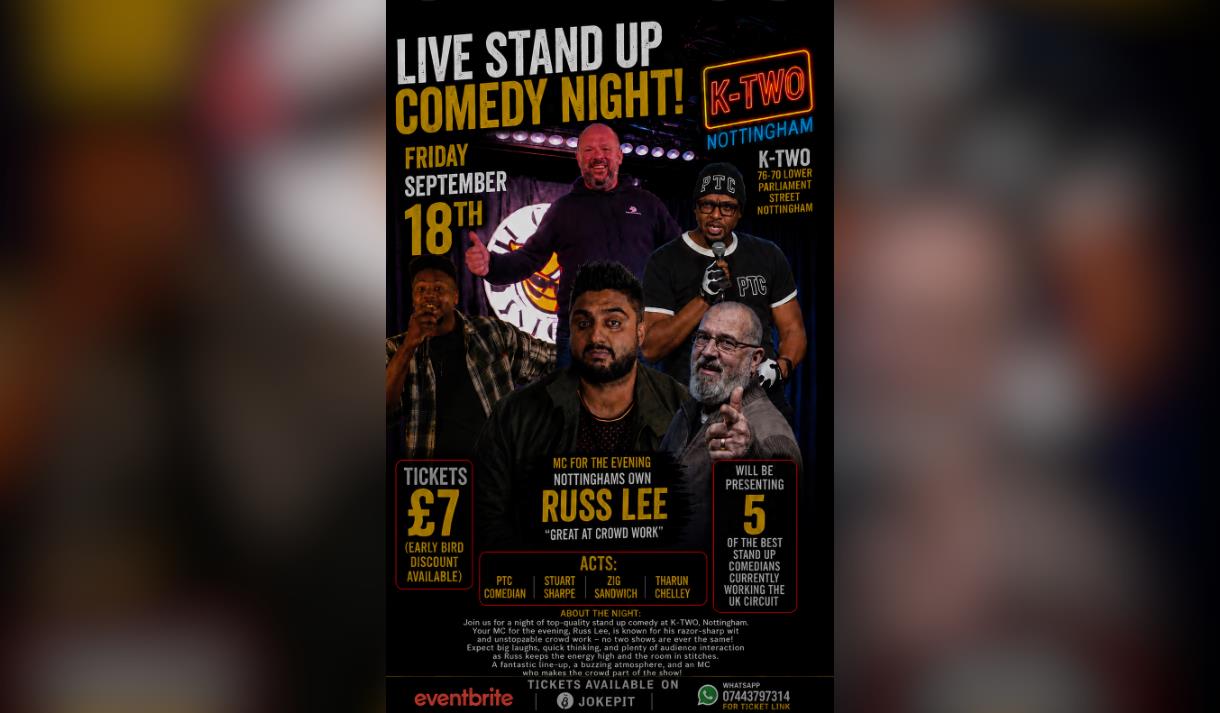 Russ Lee - Live Stand Up Comedy at K-Two

