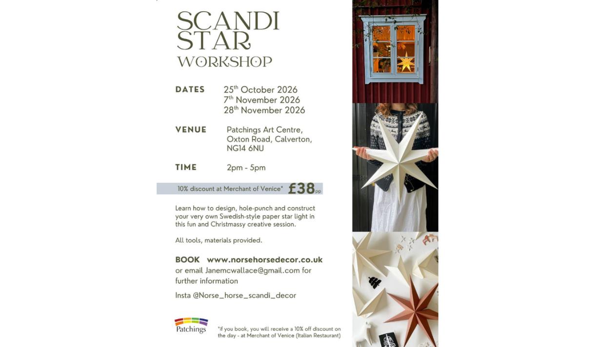 Scandi Star Workshop