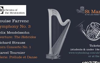 Orchestra of the restoration Concert - Farrenc, Mendelssohn & Strauss