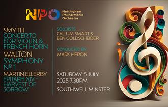 poster for summer concert in southwell