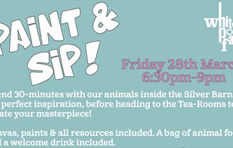 Paint & Sip (18+)