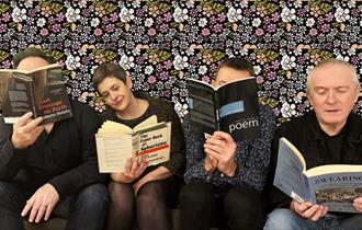 Image of Brian Bilston And the cantenary wires reading