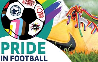 advertisement poster for pride in nottingham