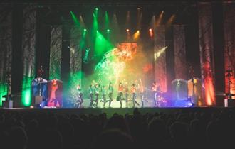 stage performance of a theatre show