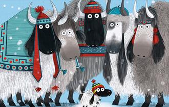 Animated Yaks