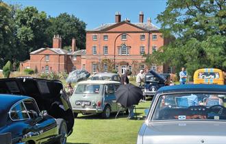 Classic Car & Motorcycle show event Image 
