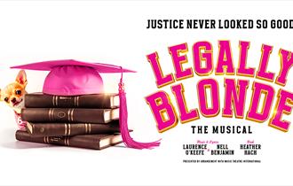 poster for legally blonde musical