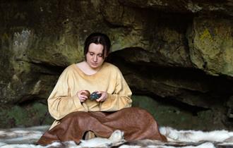 Step into the Ice Age: Hands on Prehistory at Creswell Crags event poster 
