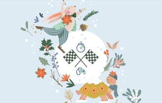 Tutti Frutti presents HARE AND TORTOISE event poster 

