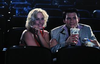 a couple in the cinema
