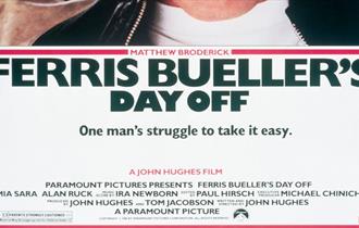Ferris Bueller's Day Off - Binks Yard Film Club Graphic