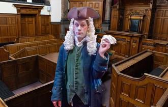 person cosplaying as a Georgian person