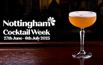 Poster for Nottingham cocktail week