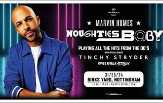 Poster for Marvin Humes dj show at Binks yard