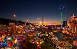 imagine of a fair ground skyscape