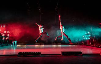 two man dancing