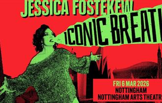 Jessica Fostekew: Iconic Breath event graphic 
