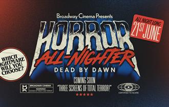 Poster for horror all nighter