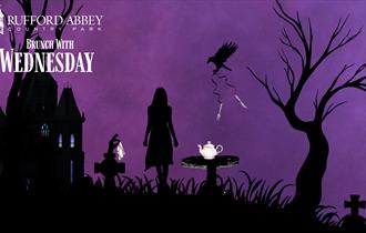 Brunch with Wednesday event graphic 
