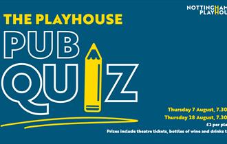 The Playhouse Pub Quiz event Graphic 
