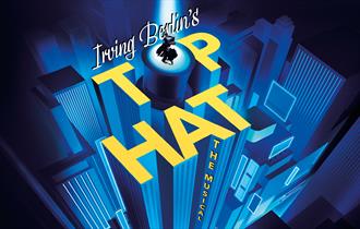 Poster for musical Top Hat