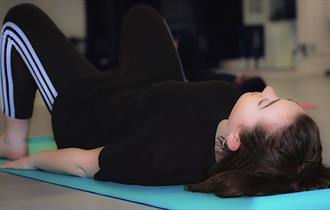 woman doing exercise