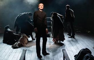 Hamlet on stage