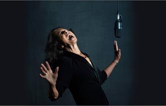 woman singing