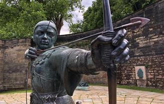 The Robin Hood Statue, please credit Liyuan Liu