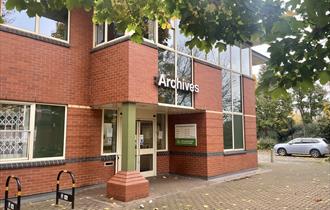 External of Nottinghamshire Archives building